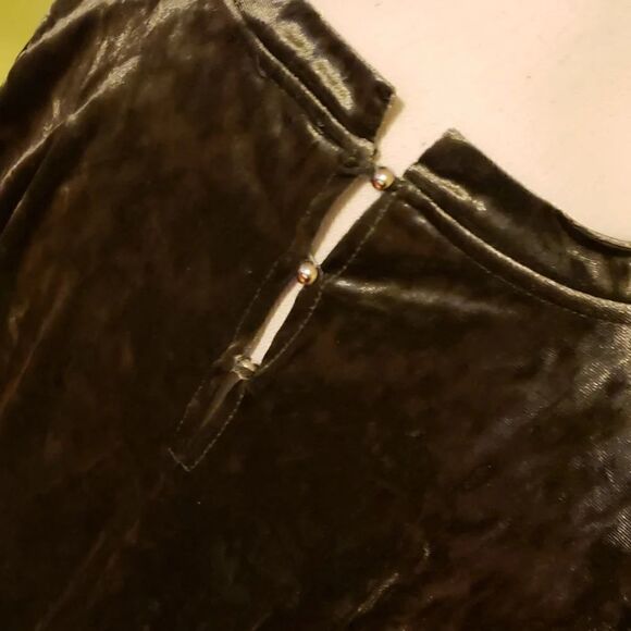 Cupio Velour Top green -M - Picture 6 of 7